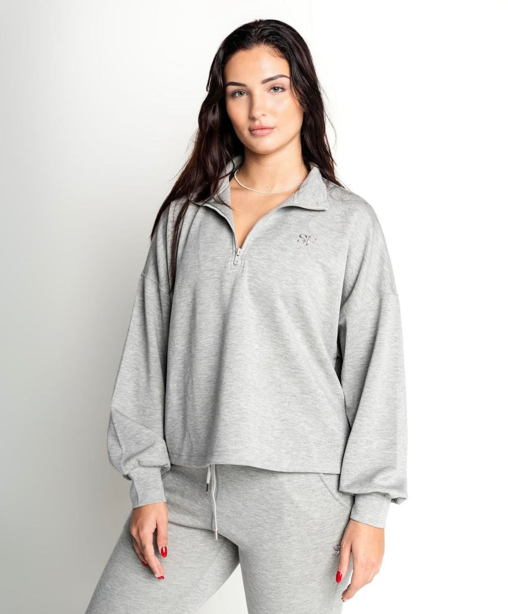 modal healther grey tracksuit