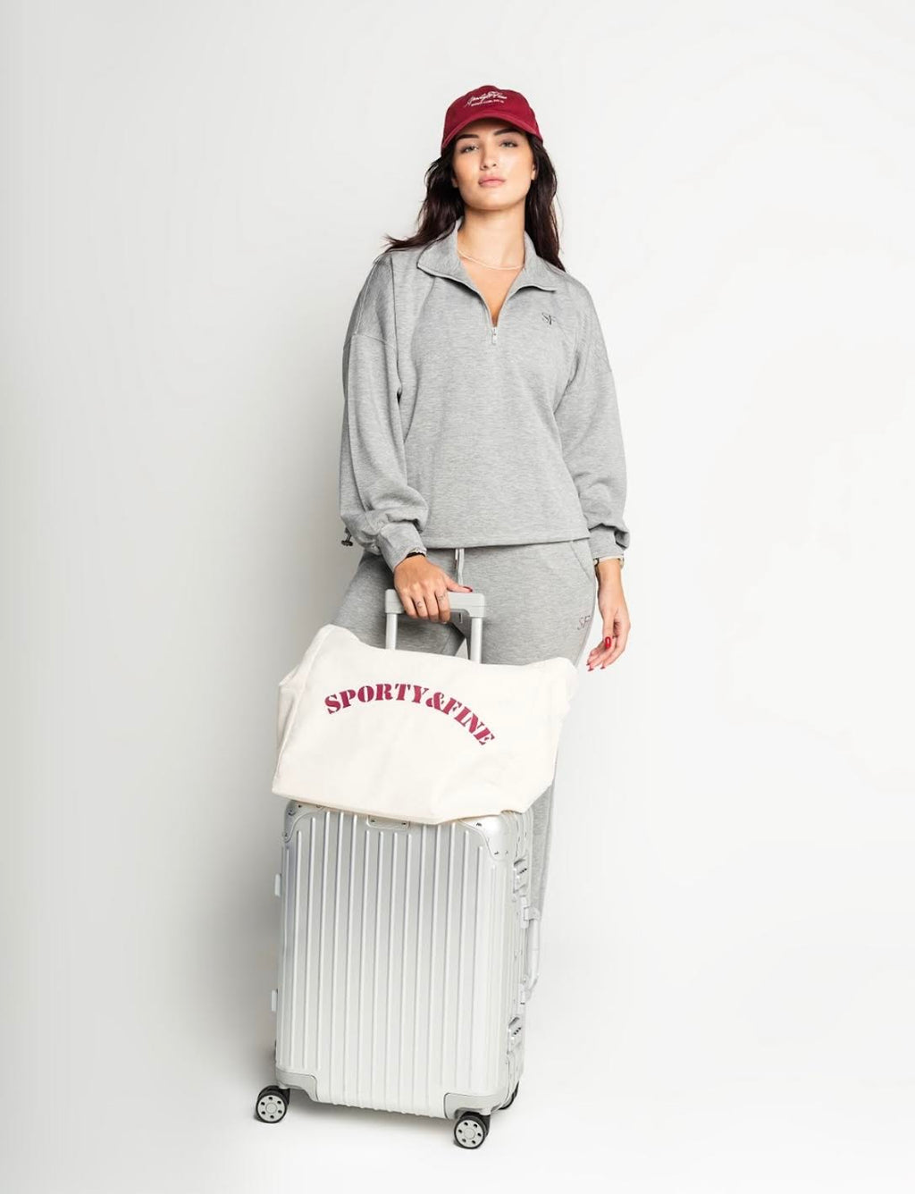 modal healther grey tracksuit