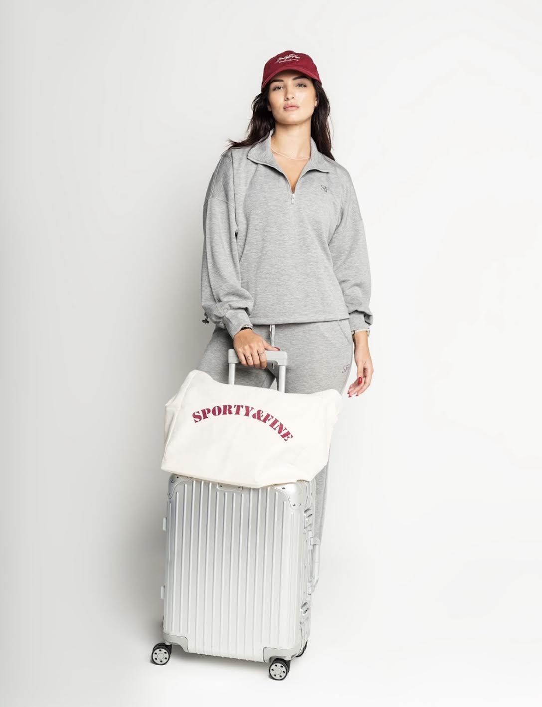 modal healther grey tracksuit