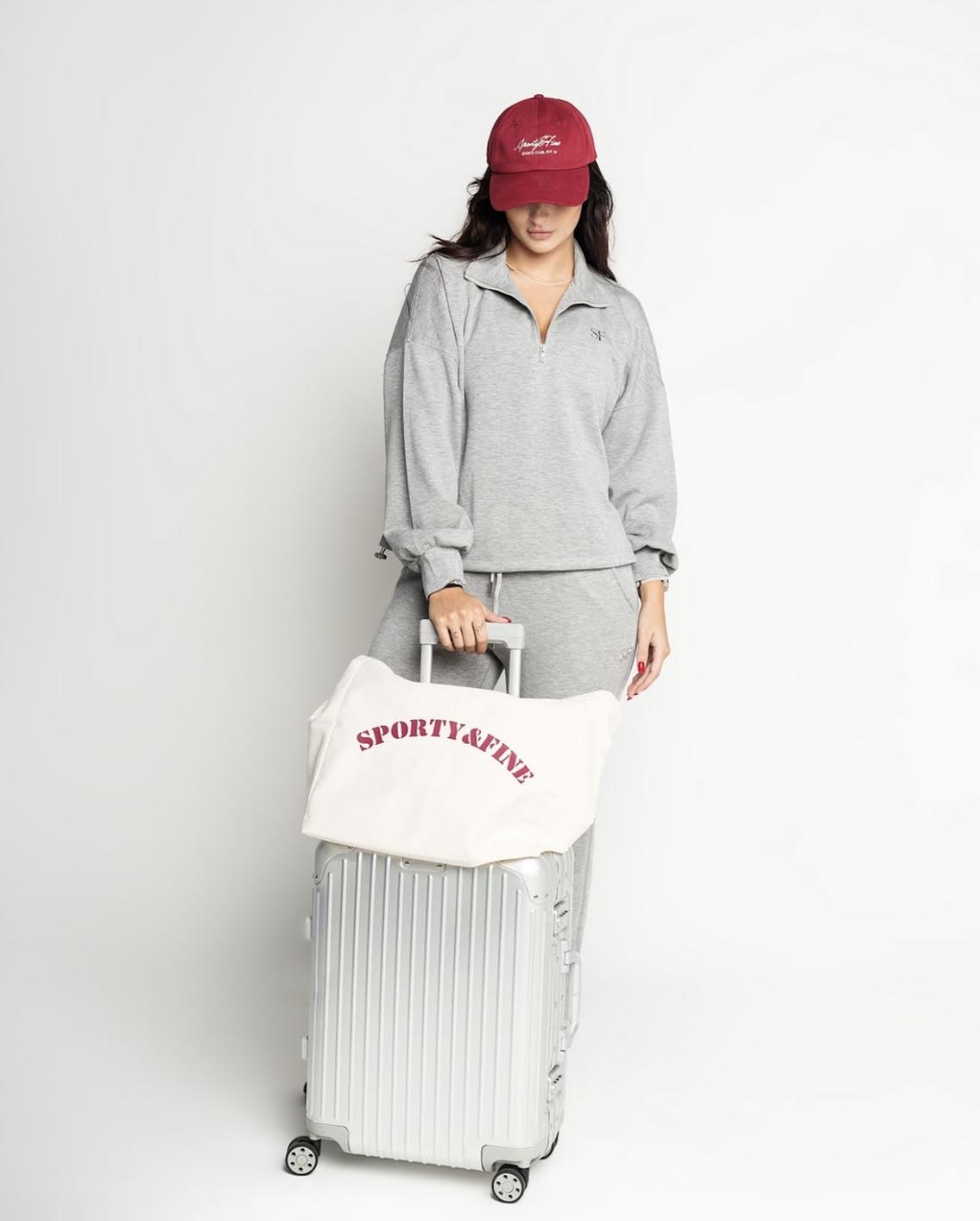 modal healther grey tracksuit