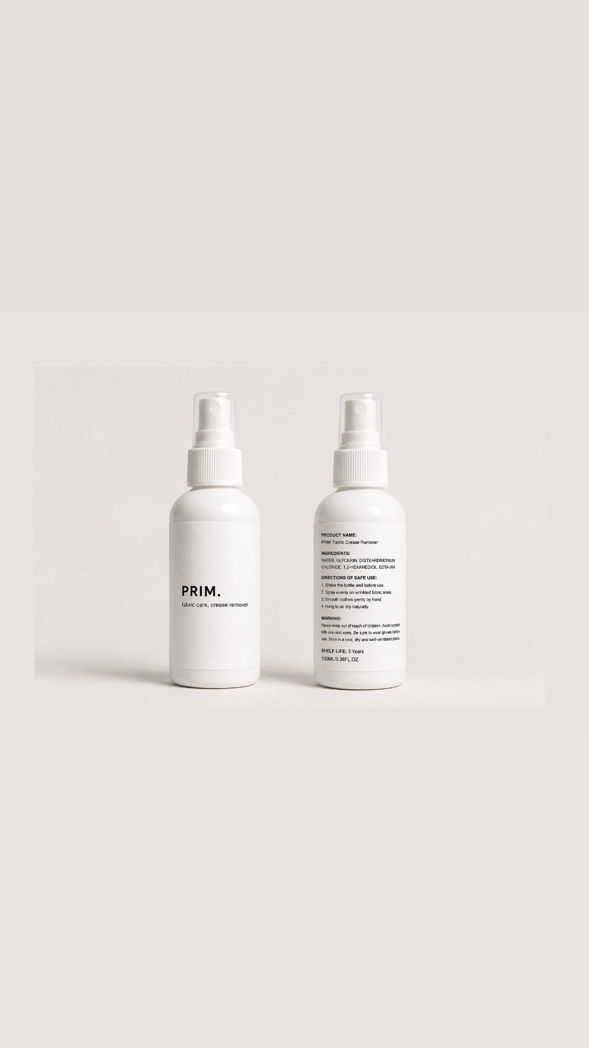 PRIM. crease release.